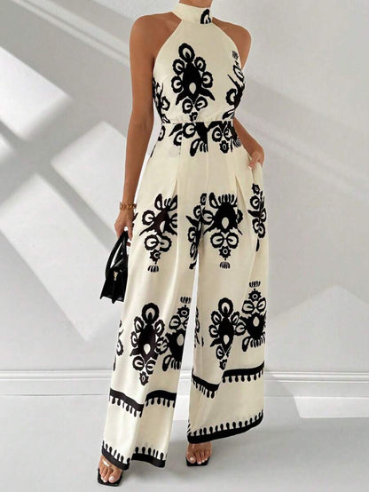 Macacão Feminino Estampa Tropical