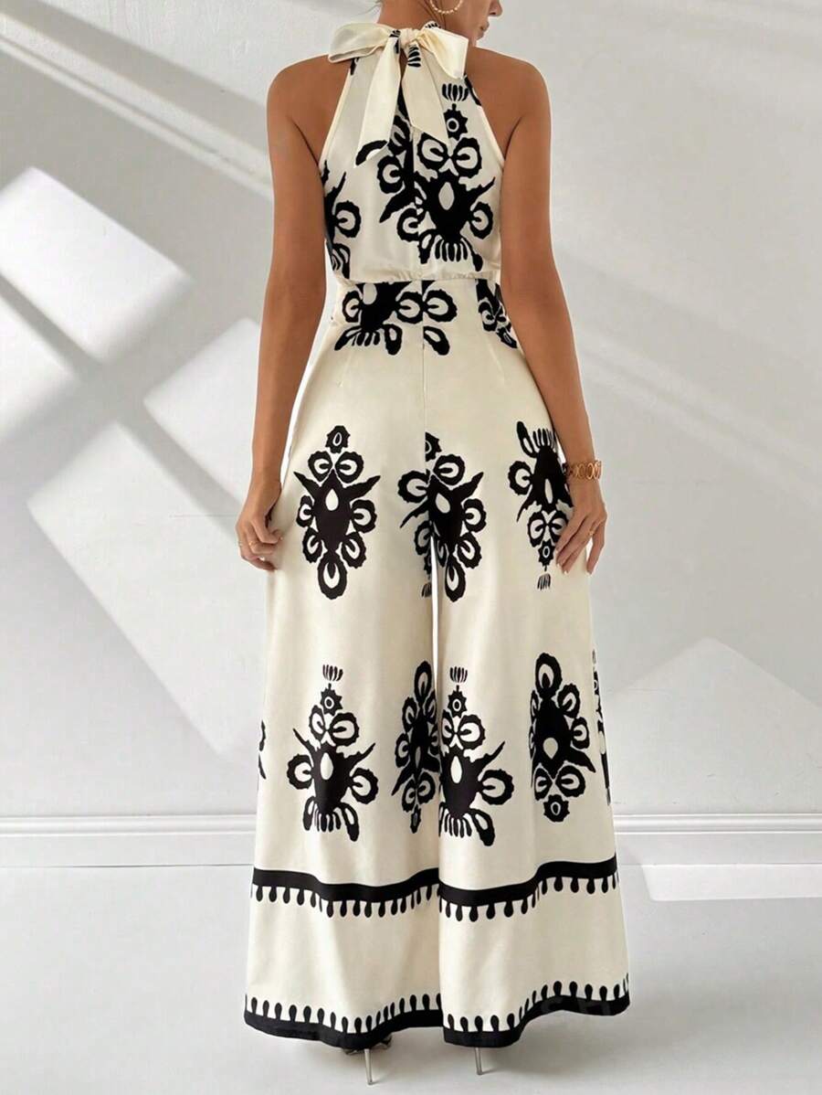 Macacão Feminino Estampa Tropical