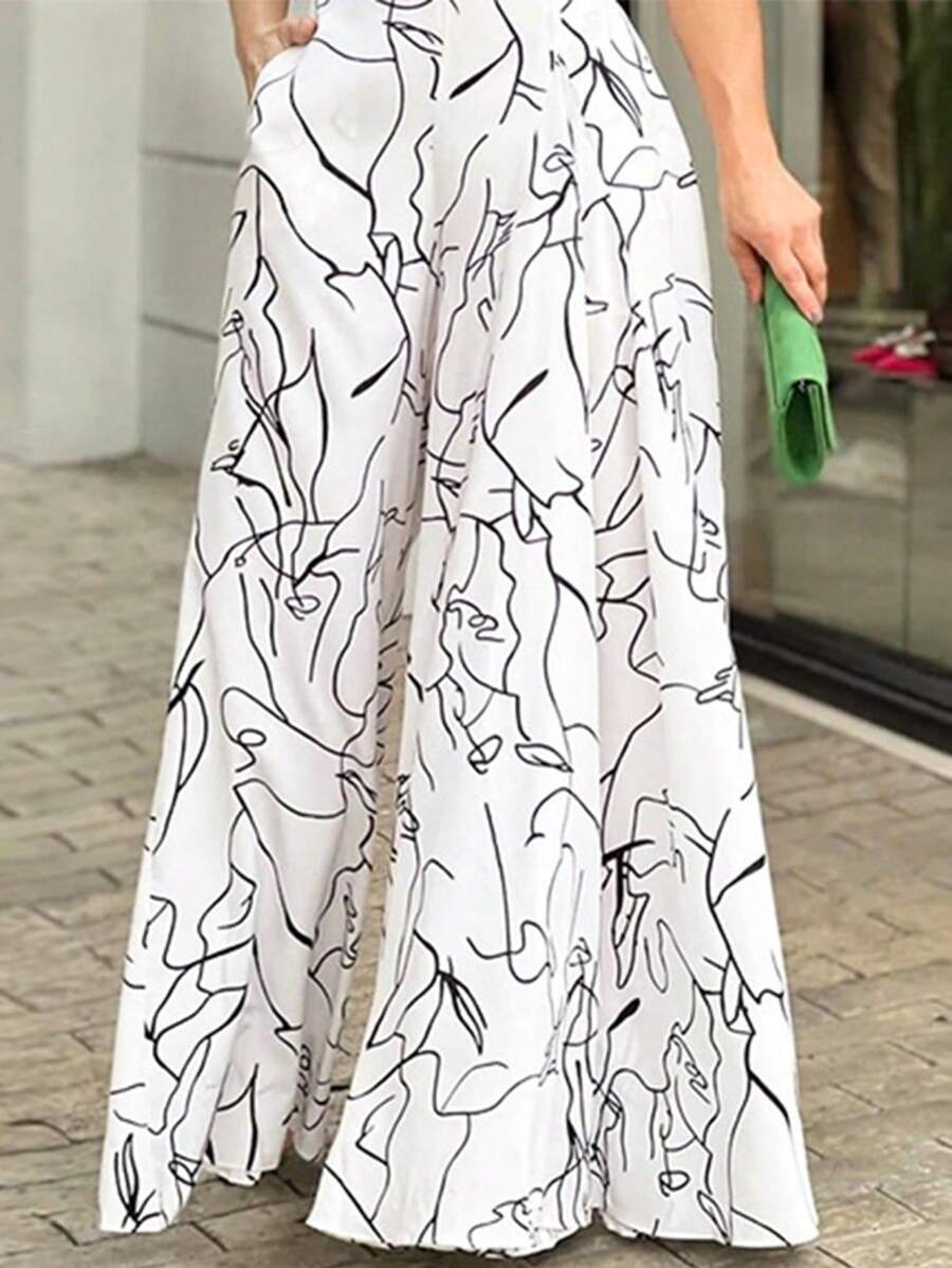 Macacão Feminino Estampa Tropical