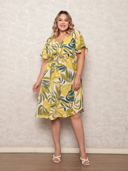 Vestido Plus Size Feminino Médio