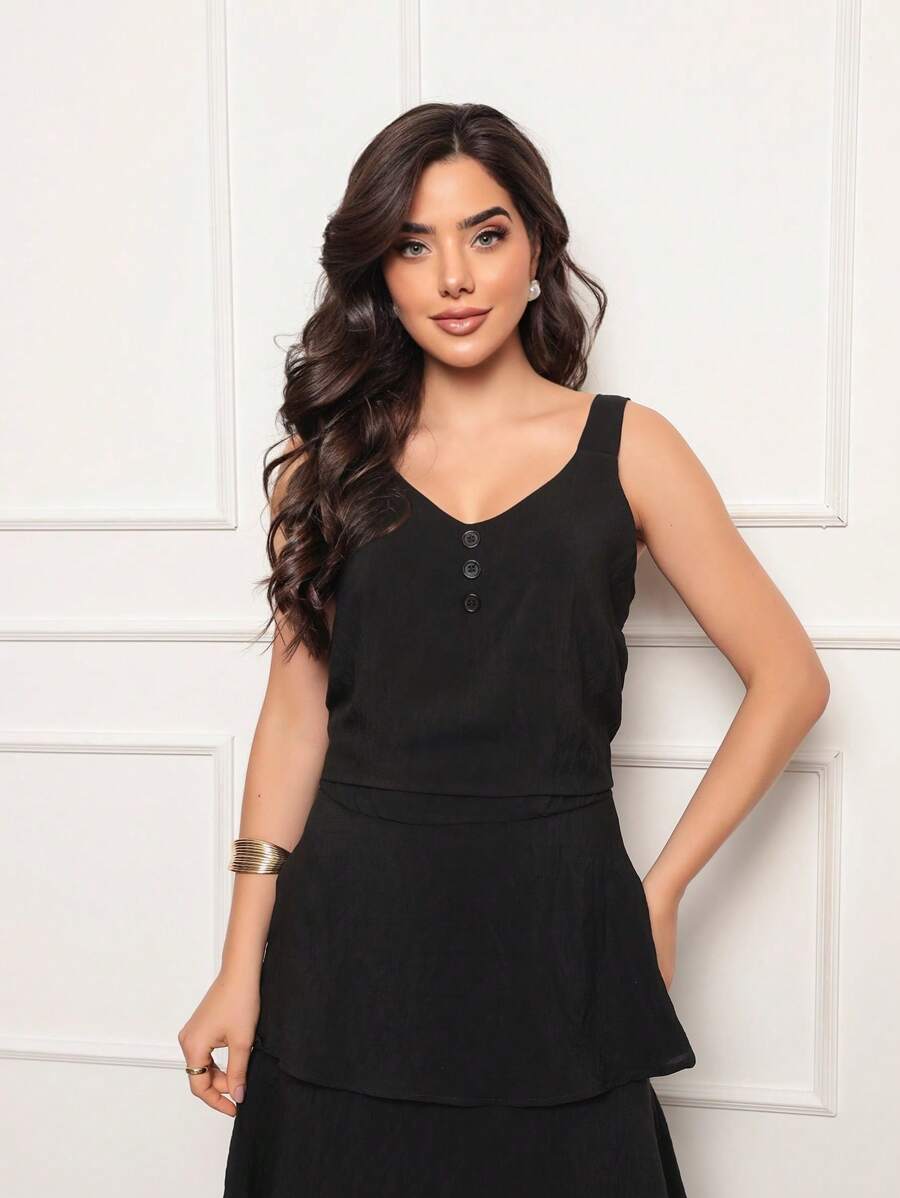 Conjunto Feminino em Viscolinho Flame