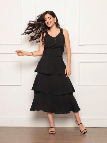 Conjunto Feminino em Viscolinho Flame