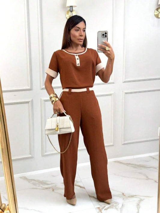 Conjunto Feminino em Tecido Duna Premium