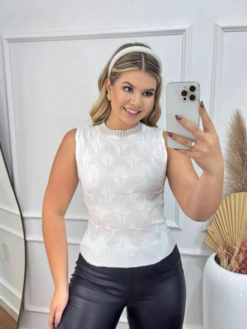 Regata Feminina Modal com Alta Elasticidade Simples Glamour