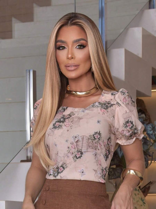 Blusa Feminina Casual Social – Elegante e Versátil