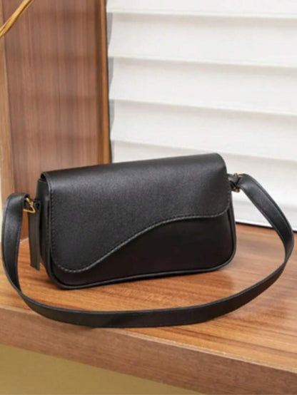 Bolsa Baguete Feminina de Ombro Elegante com Alça Regulável