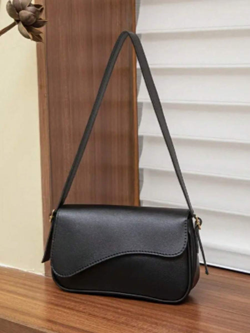 Bolsa Baguete Feminina de Ombro Elegante com Alça Regulável