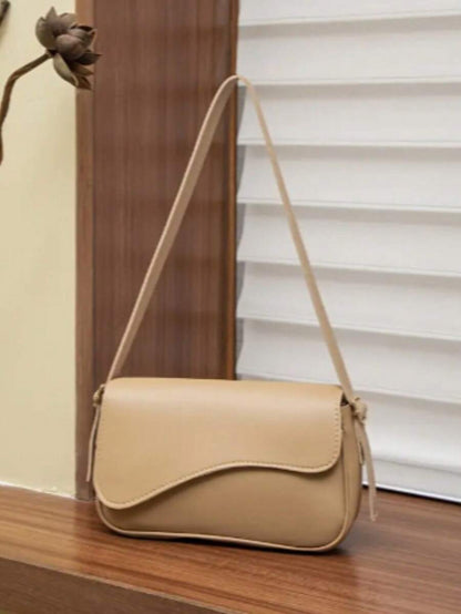 Bolsa Baguete Feminina de Ombro Elegante com Alça Regulável