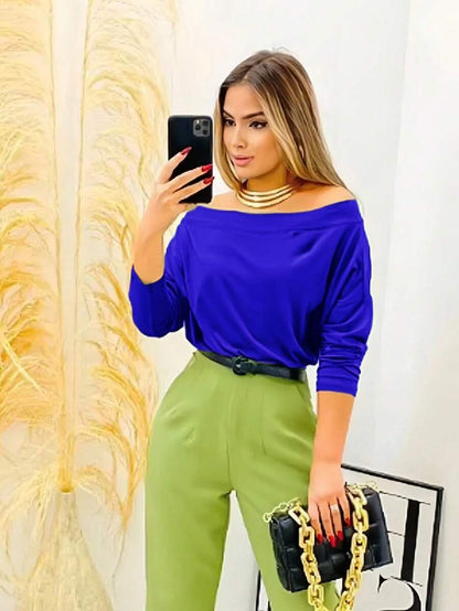 Blusa Feminina Manga Longa Ciganinha em Suplex