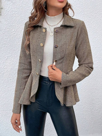 Blazer Feminino Curto de Alfaiataria