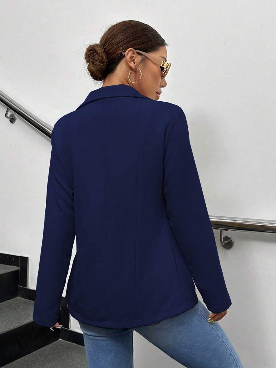 Blazer Feminino Elegante de Alfaiataria em Tecido Premium
