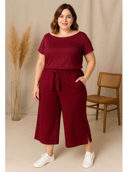 Conjunto Pantacourt Plus Size