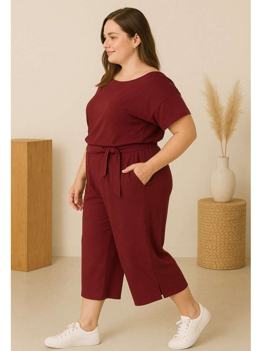 Conjunto Pantacourt Plus Size