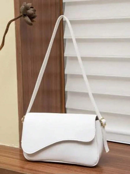 Bolsa Baguete Feminina de Ombro Elegante com Alça Regulável