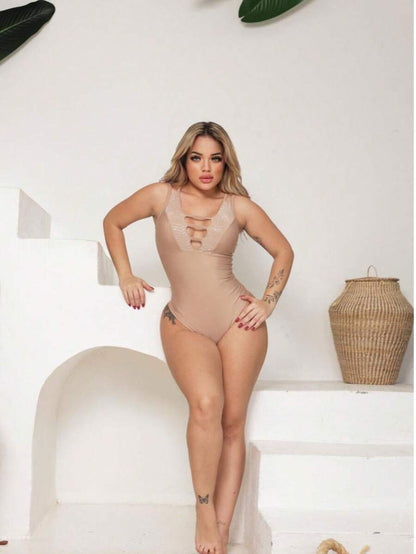 Body Feminino Vazado Casual