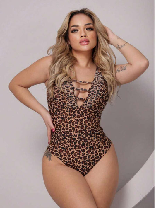 Body Feminino Vazado Casual