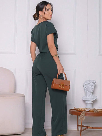 Conjunto Feminino Alfaiataria Calça e Blusa