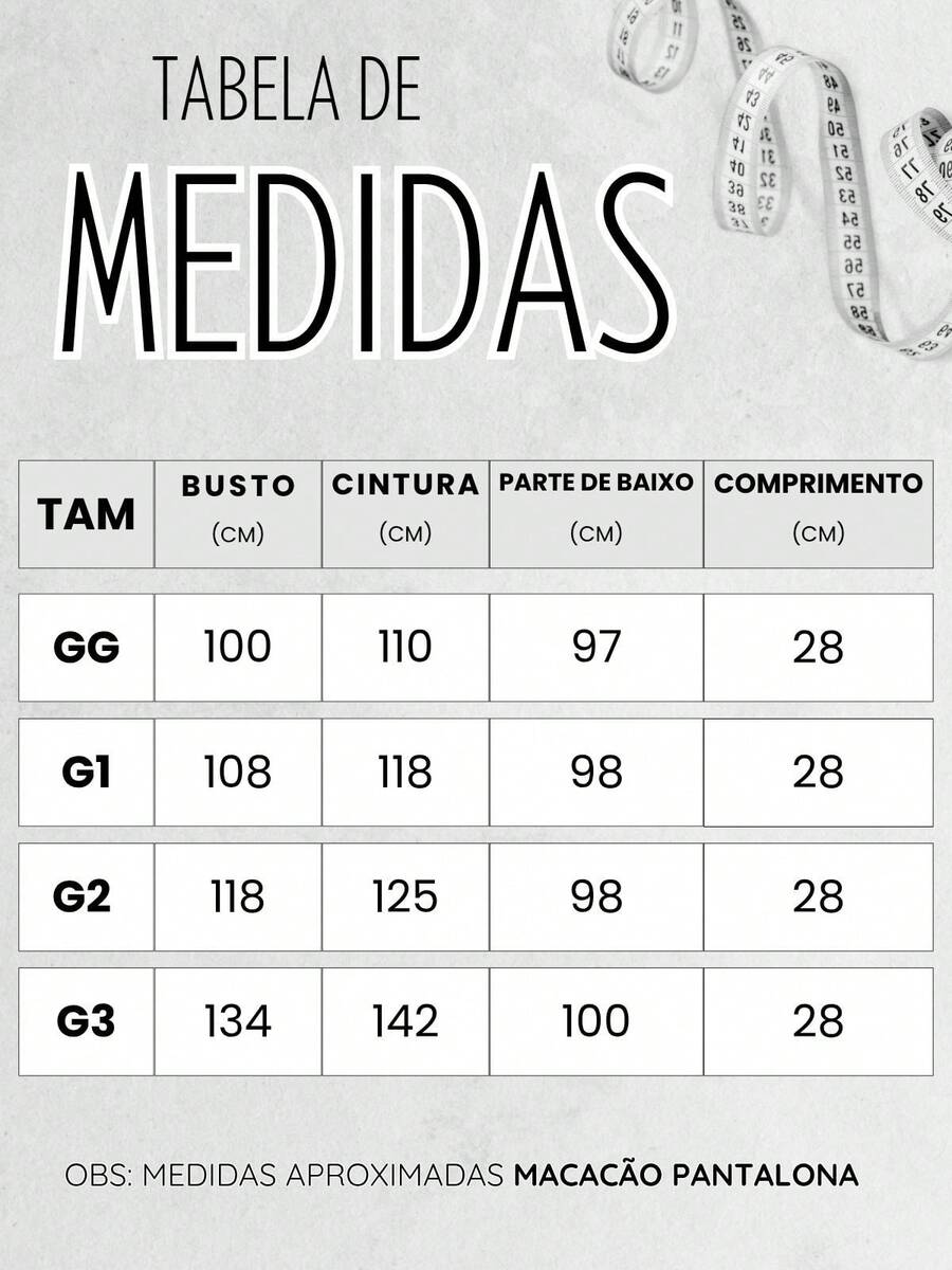 Macacão Plus Size Pantalona Forrado com Manga Curta