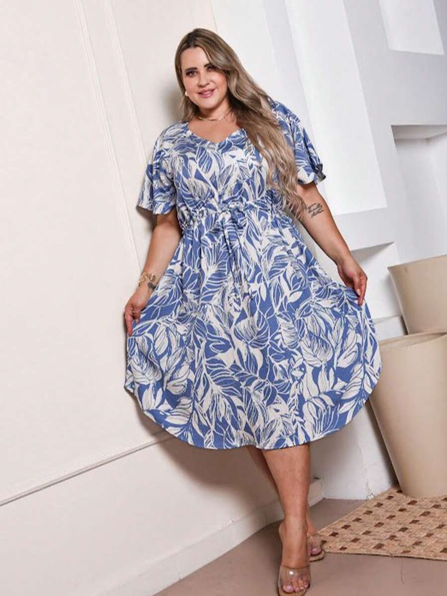 Vestido Plus Size Feminino Médio