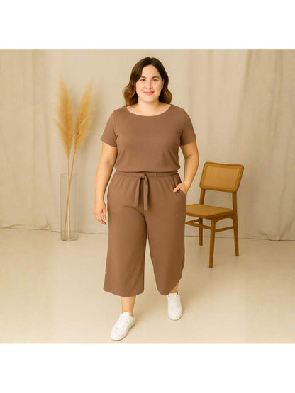 Conjunto Pantacourt Plus Size