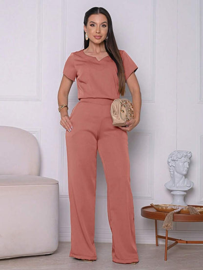 Conjunto Feminino Alfaiataria Calça e Blusa