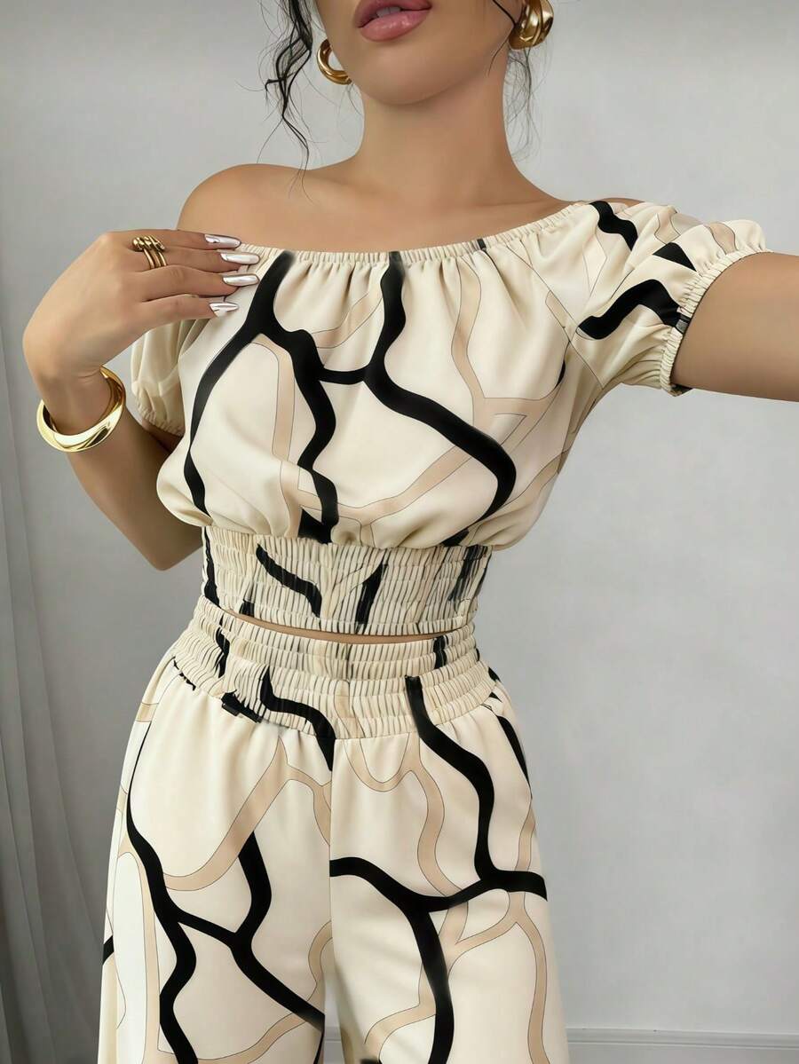 Conjunto Feminino Ombro a Ombro