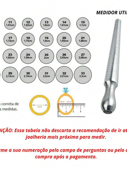 Anel de Prata Jesus Vazado com Pedra de Zircônia Branca 2mm