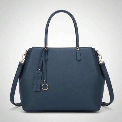 Bolsa Feminina Elegante com Design Trançado e Multi-Compartimentos