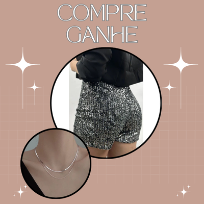 Promoção Exclusiva: Na compra de Short Feminino - Ganhe um Colar Curto