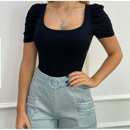 Body Feminino Manga Princesa