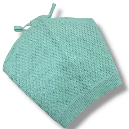 Top Cropped Tricot Modal Premium Triângulo Frente Única