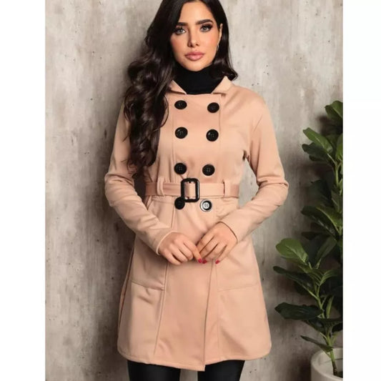 Casaco Moletom Sobretudo Feminino moda inverno Parka