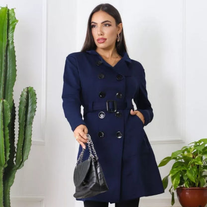 Casaco Moletom Sobretudo Feminino moda inverno Parka