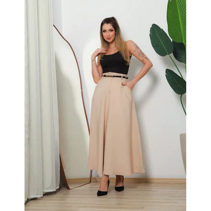 Saia Longa Feminina Alfaiataria