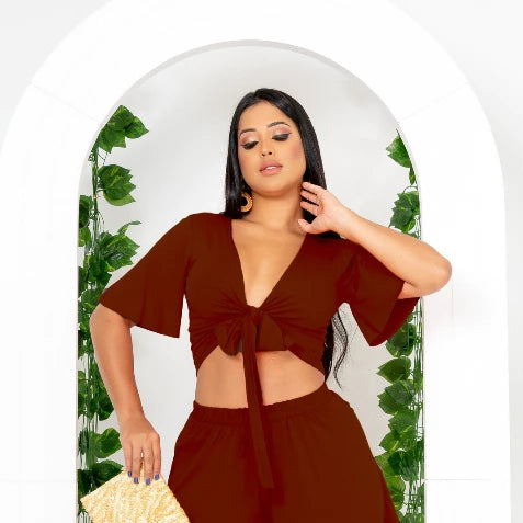Cropped Feminino Multiformas 3 em 1