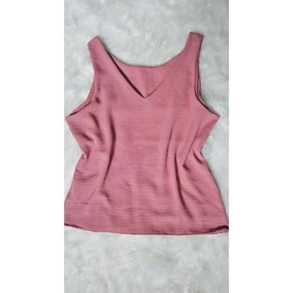 Blusa Regata Feminina Alça Larga Tecido Duna