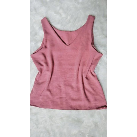 Blusa Regata Feminina Alça Larga Tecido Duna