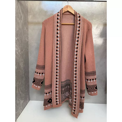 Cardigan Kimono Tricot Luxo – Elegância Atemporal e Conforto Sofisticado
