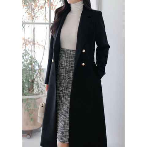 CASACO FEMININO CARDIGAN LONGO CASAQUINHO ESTILO SOBRETUDO BLUSÃO