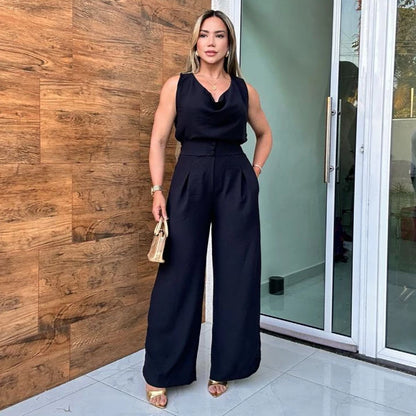 Conjunto Calça e Blusa Feminina