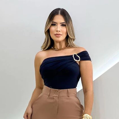 Body Feminino com Fivela