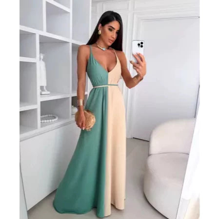 Vestido Feminino Longo para Festa Convidadas, Madrinhas de Casamento Promoção Festiva