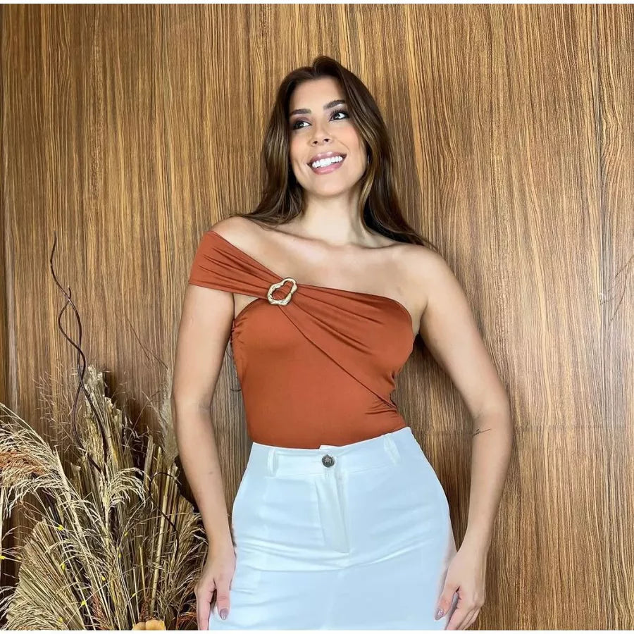Body Feminino com Fivela