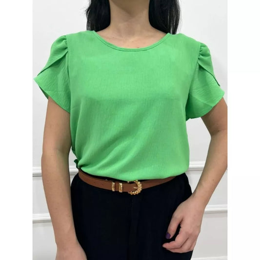 Blusa Feminina Manga Bufante