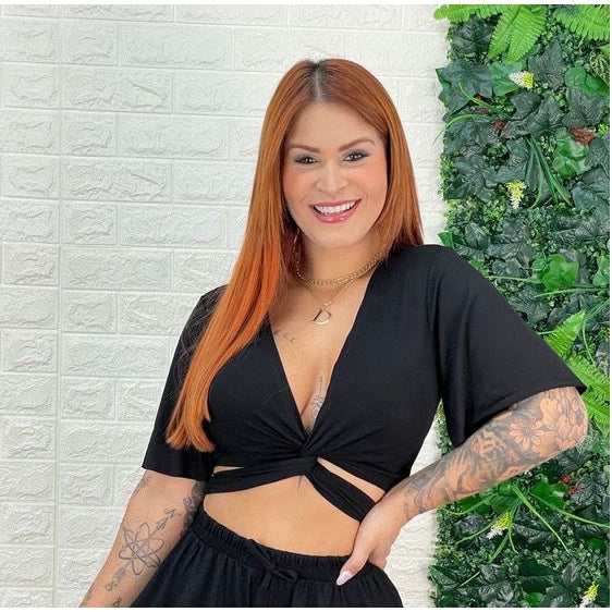 Cropped Feminino Multiformas 3 em 1