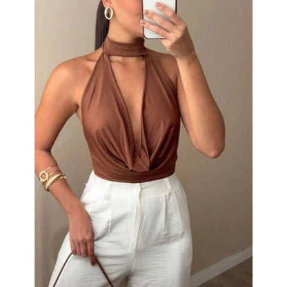Blusa Feminina Gola Boba Choker Regata – Suplex Light