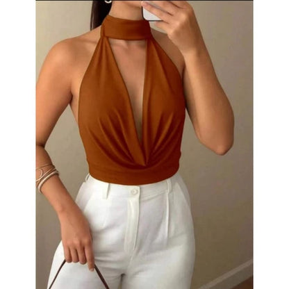 Blusa Feminina Gola Boba Choker Regata – Suplex Light